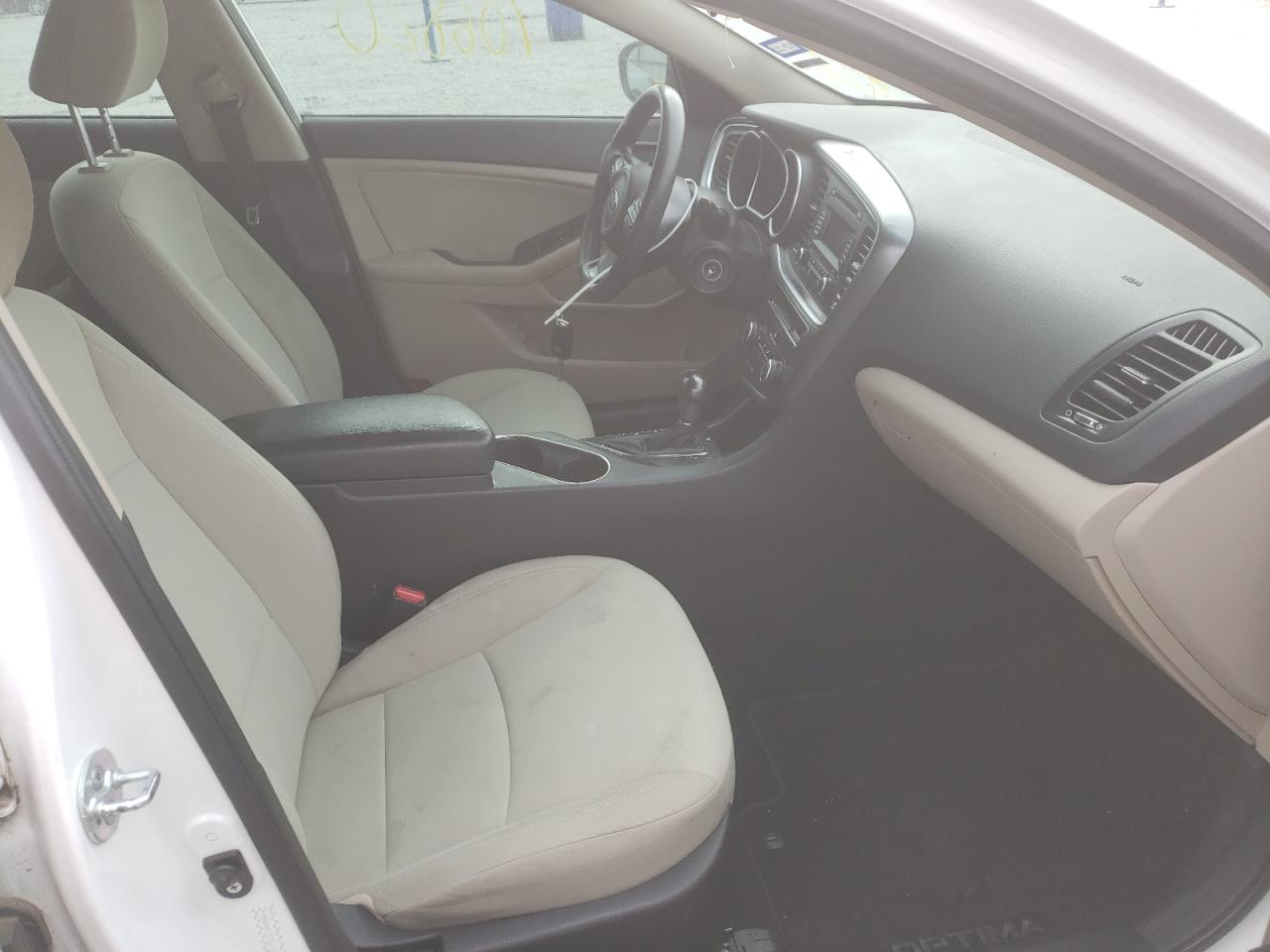 Photo 5 from auction – 2014 KIA OPTIMA LX with VIN KNAGM4A72E5521931