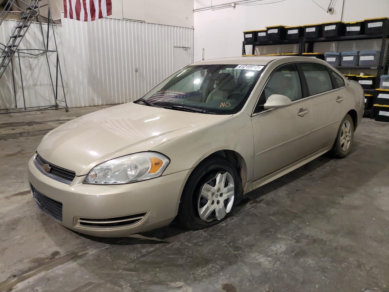 Photo 2 from auction – 2009 CHEVROLET IMPALA LS with VIN 2G1WB57K491106728
