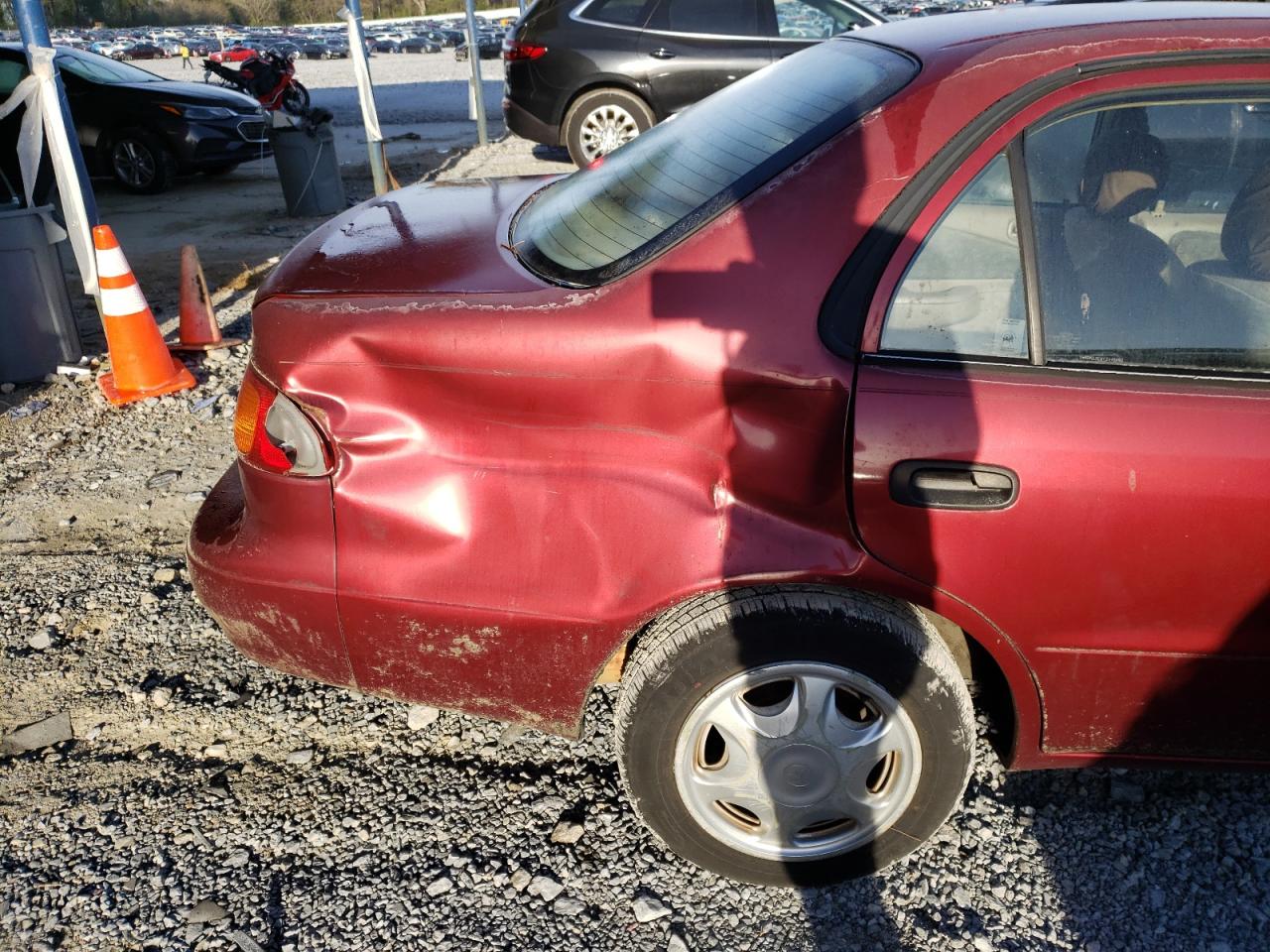 Photo 9 from auction – 2000 TOYOTA COROLLA VE with VIN 1NXBR12E9YZ375690