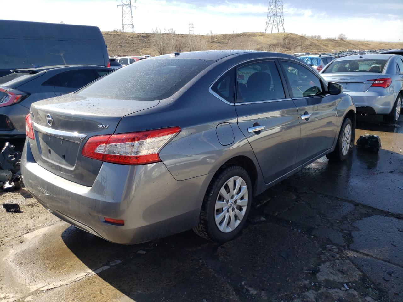 Photo 4 from auction – 2015 NISSAN SENTRA S with VIN 3N1AB7AP7FL657251