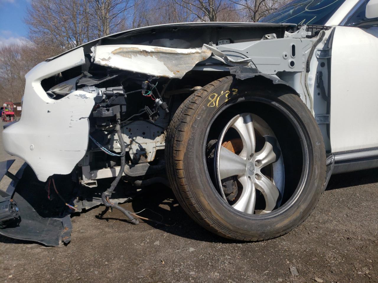 Photo 9 from auction – 2009 INFINITI FX35 with VIN JNRAS18W49M159140