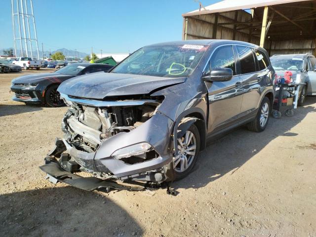 Photo 2 from auction – 2018 HONDA PILOT LX with VIN 5FNYF5H1XJB013238