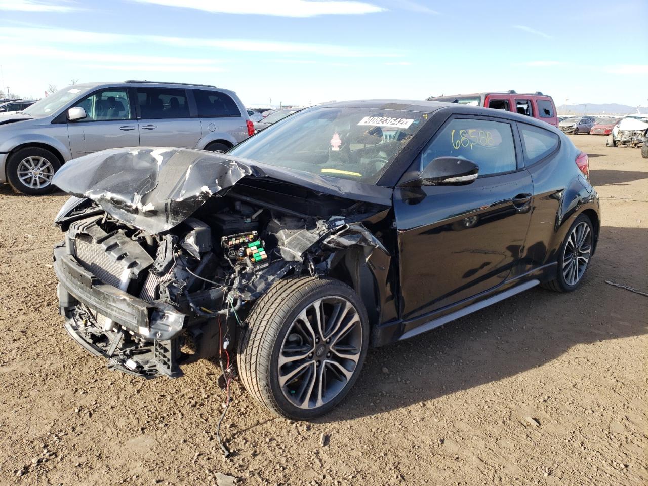 Photo 2 from auction – 2016 HYUNDAI VELOSTER T with VIN KMHTC6AE8GU264938