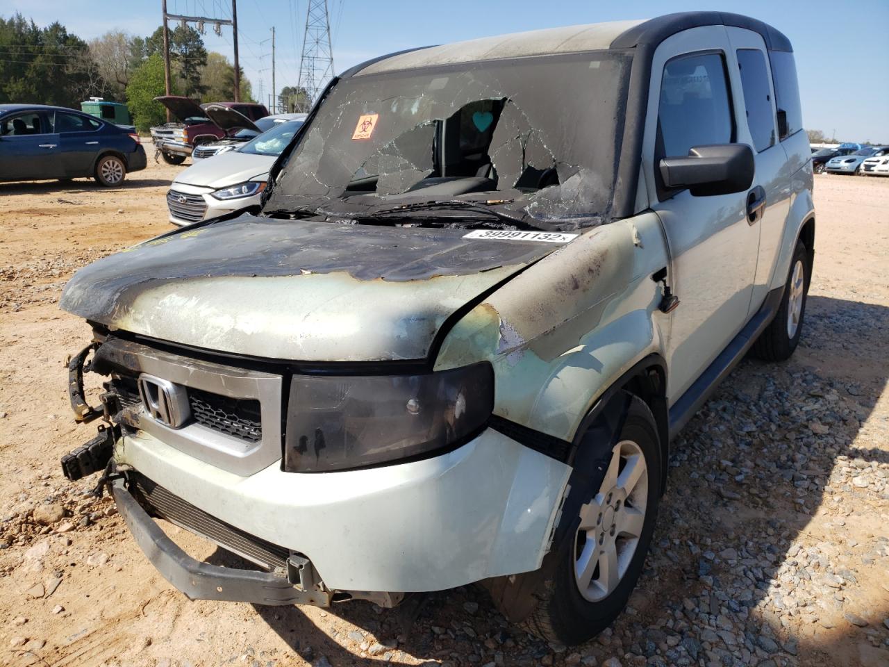 Photo 2 from auction – 2010 HONDA ELEMENT EX with VIN 5J6YH1H75AL006910