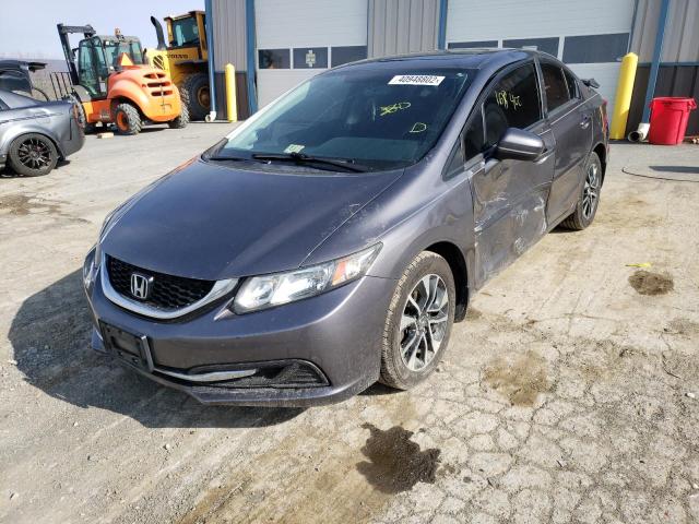 Photo 2 from auction – 2015 HONDA CIVIC EX with VIN 19XFB2F81FE256693