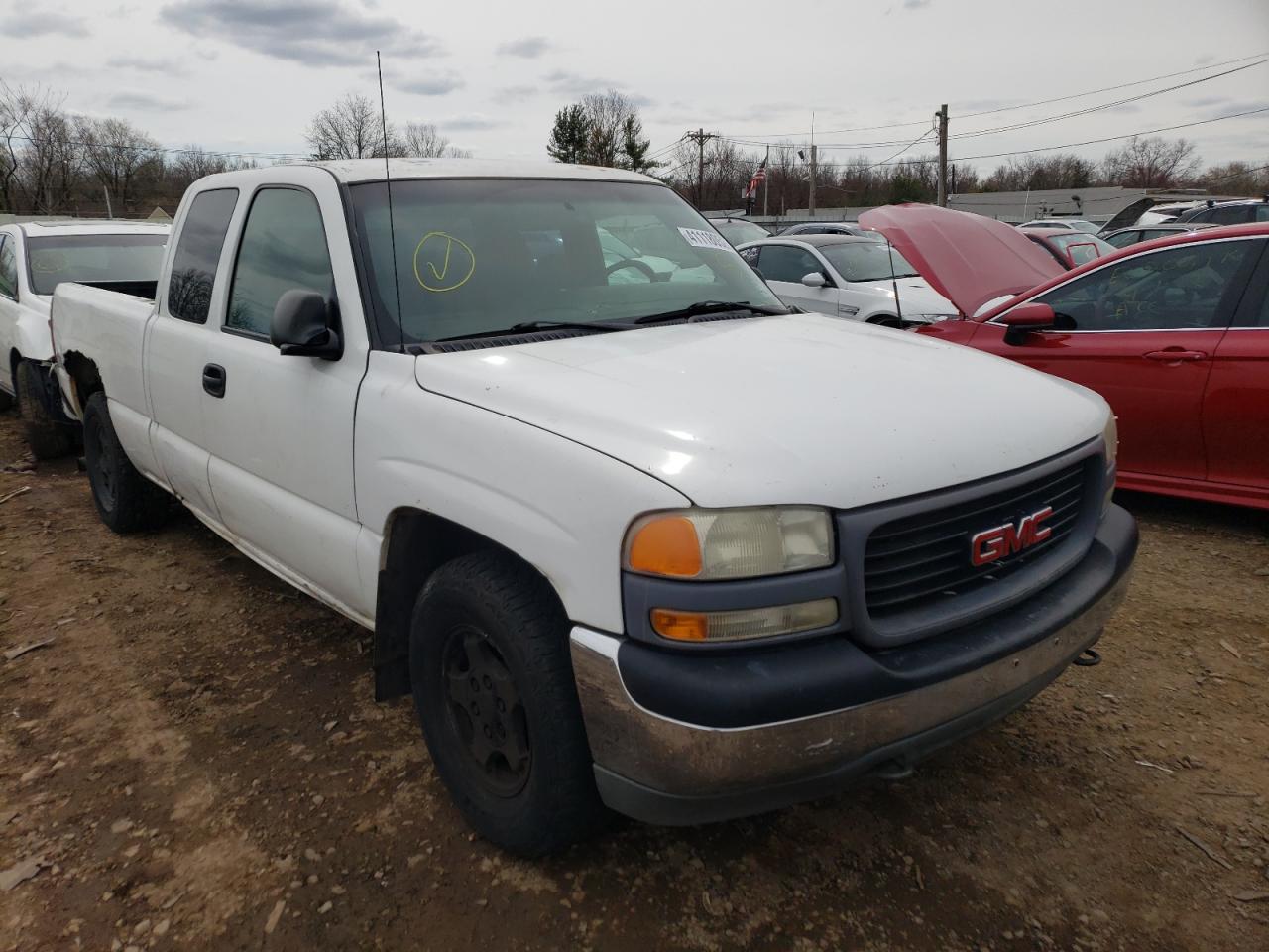 GMC SIERRA 150 2002 with VIN 2GTEC19WX21153809 - Photo from auction