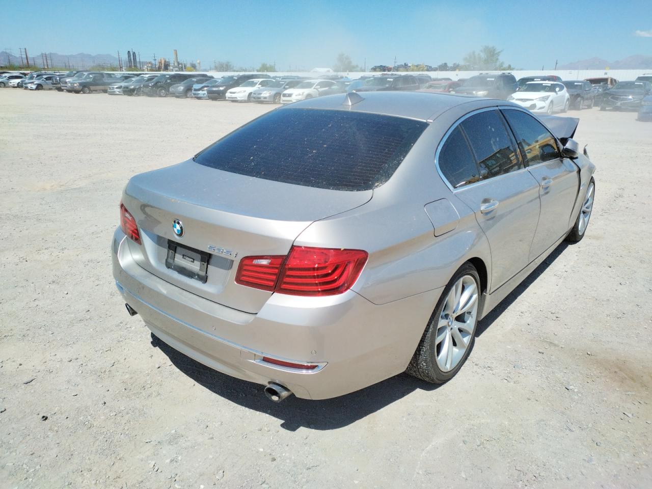 Photo 4 from auction – 2014 BMW 535 I with VIN WBA5B1C50ED477652