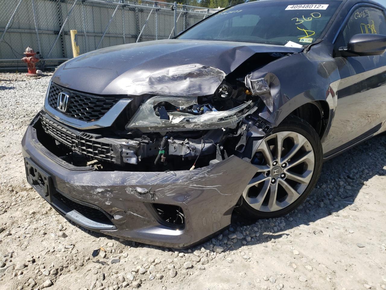 Photo 9 from auction – 2013 HONDA ACCORD LX- with VIN 1HGCT1B37DA014240