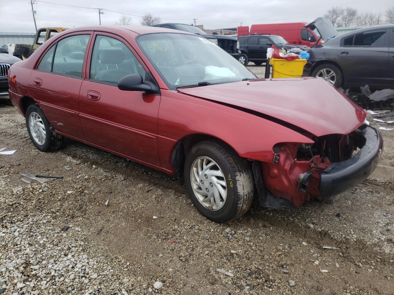 FORD ESCORT SE 1999 with VIN 1FAFP13P4XW276764 - Photo from auction
