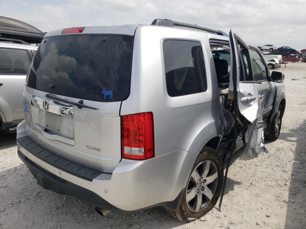 Photo 9 from auction – 2012 HONDA PILOT TOUR with VIN 5FNYF3H93CB011067