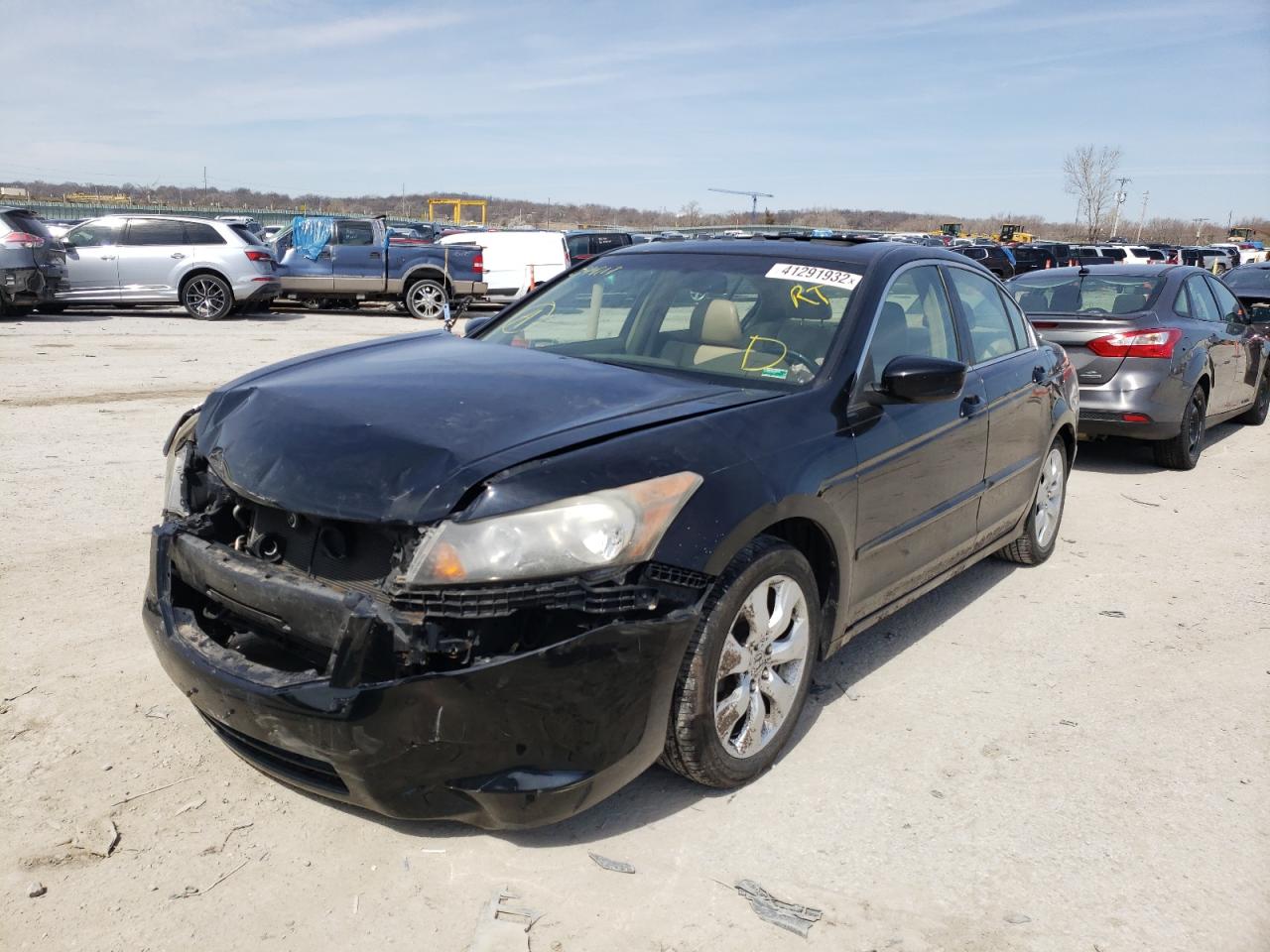 Photo 2 from auction – 2008 HONDA ACCORD EXL with VIN JHMCP26858C044117