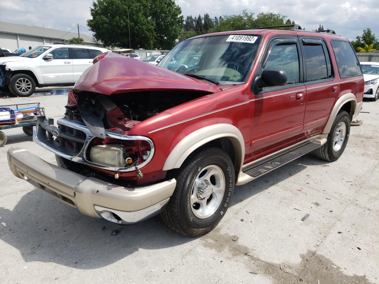 Photo 2 from auction – 2000 FORD EXPLORER E with VIN 1FMZU64E6YZA65619
