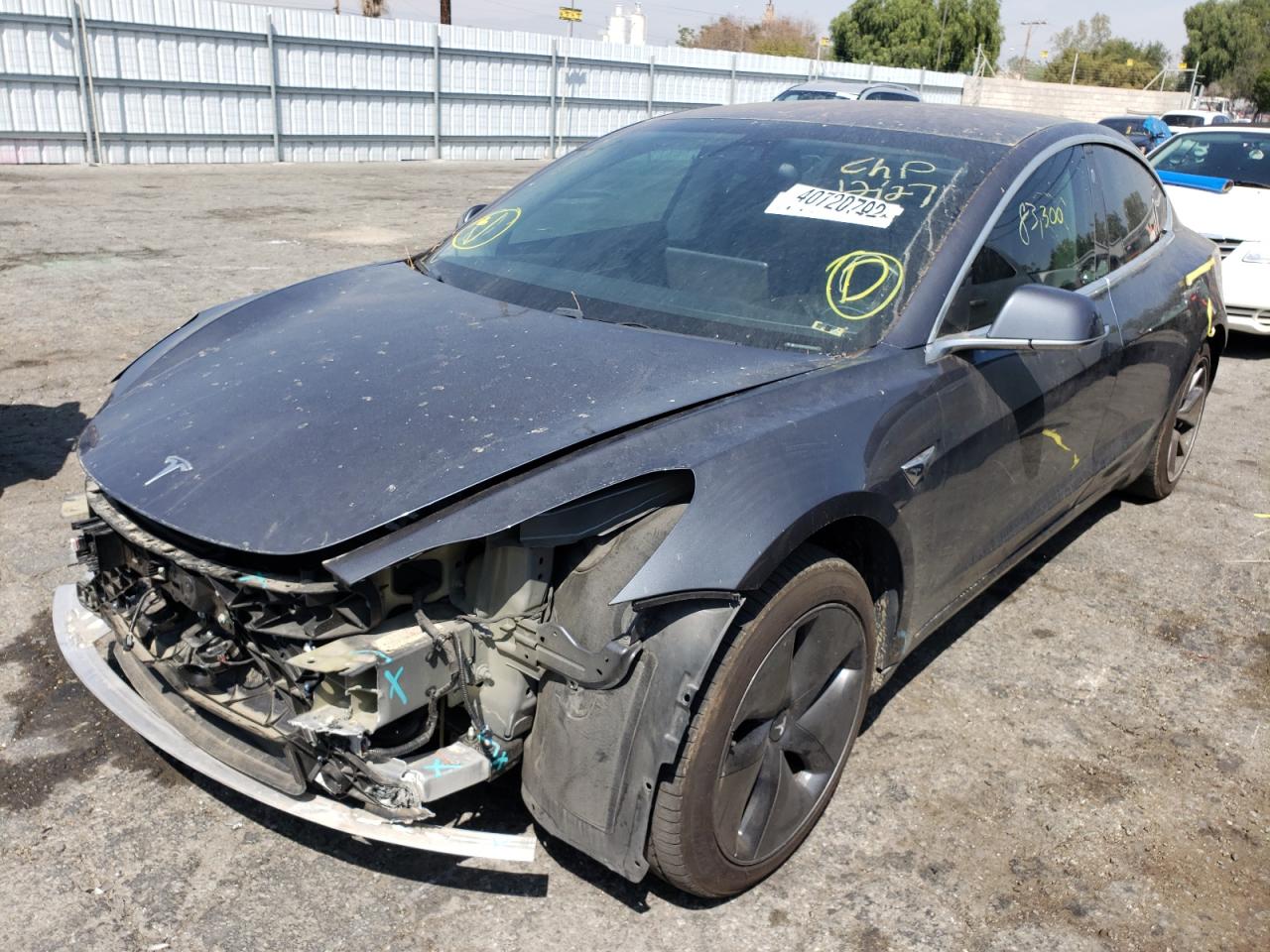 Photo 2 from auction – 2018 TESLA MODEL 3 with VIN 5YJ3E1EA8JF045132