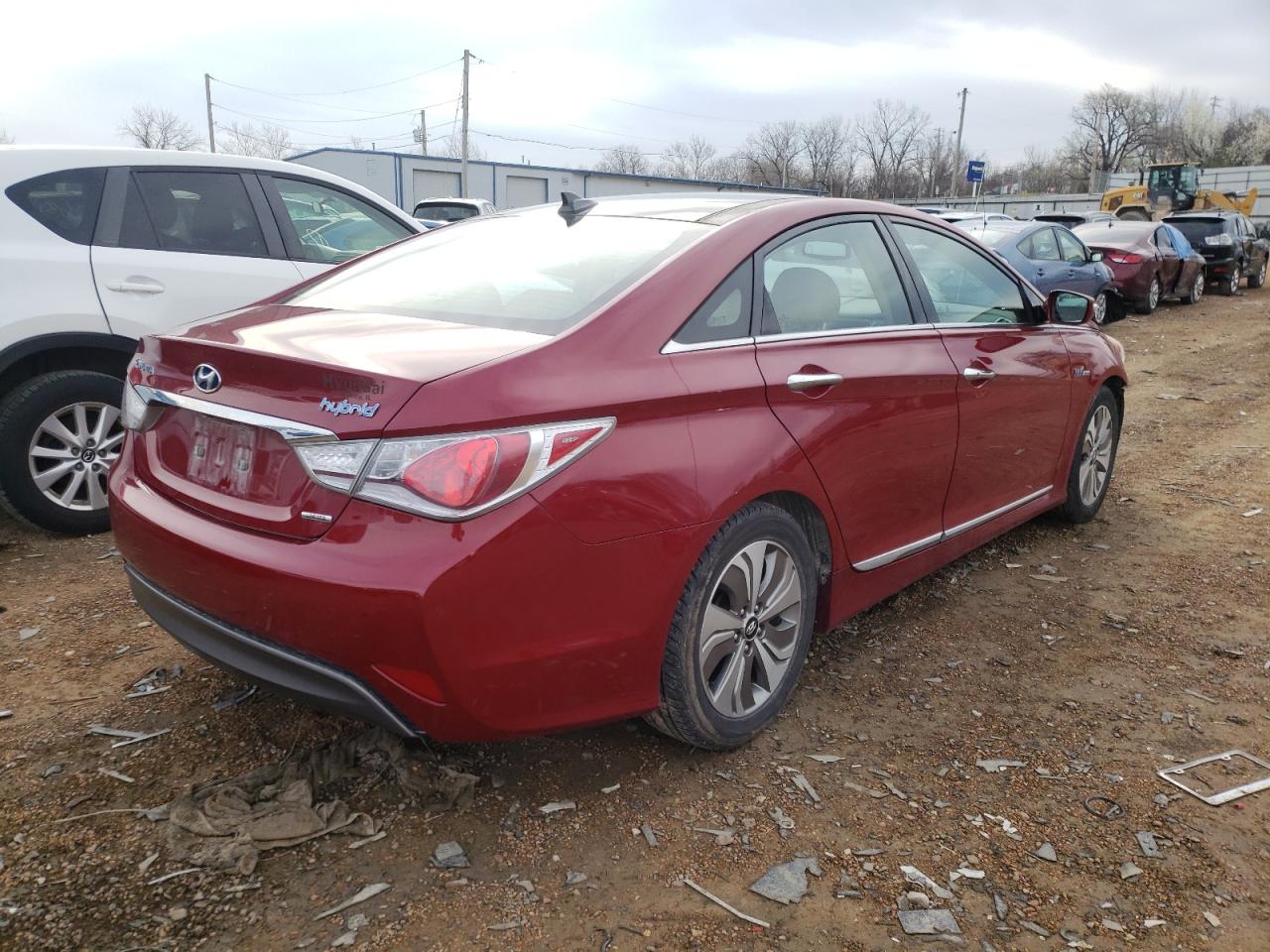 Photo 4 from auction – 2014 HYUNDAI SONATA HYB with VIN KMHEC4A48EA104545