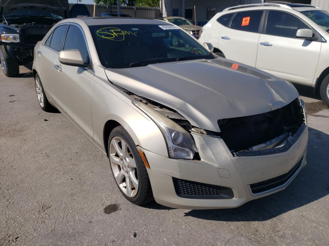 CADILLAC ATS 2013 with VIN 1G6AA5RA2D0154129 - Photo from auction