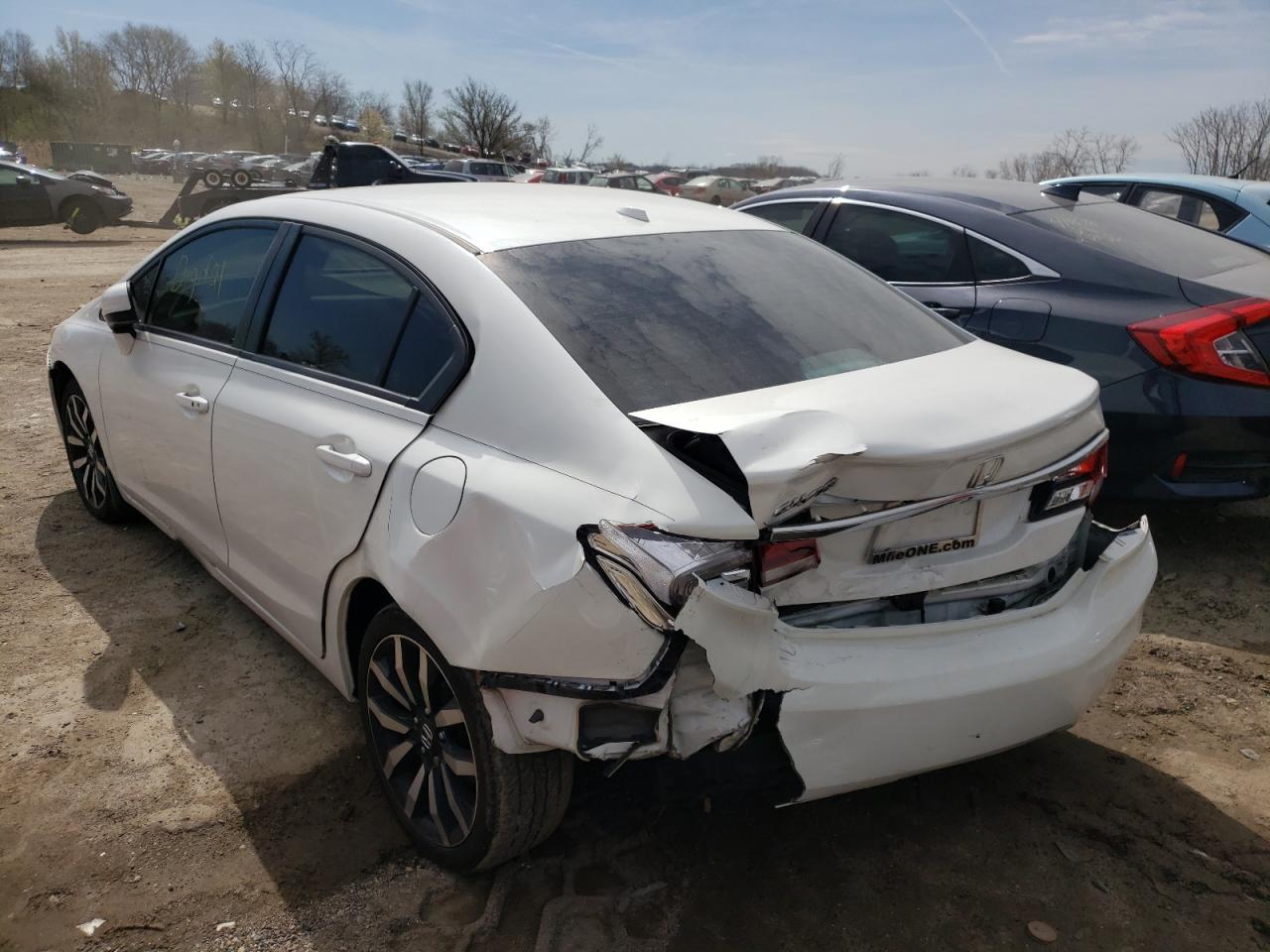 Photo 3 from auction – 2015 HONDA CIVIC EXL with VIN 19XFB2F96FE240644