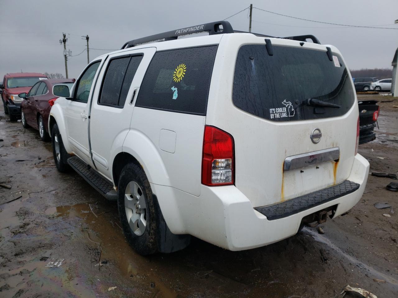 Photo 3 from auction – 2007 NISSAN PATHFINDER with VIN 5N1AR18W87C619300
