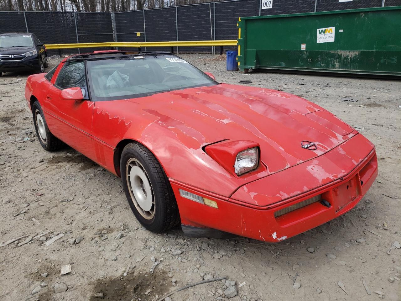 CHEVROLET CORVETTE 1987 with VIN 1G1YY2185H5103417 - Photo from auction