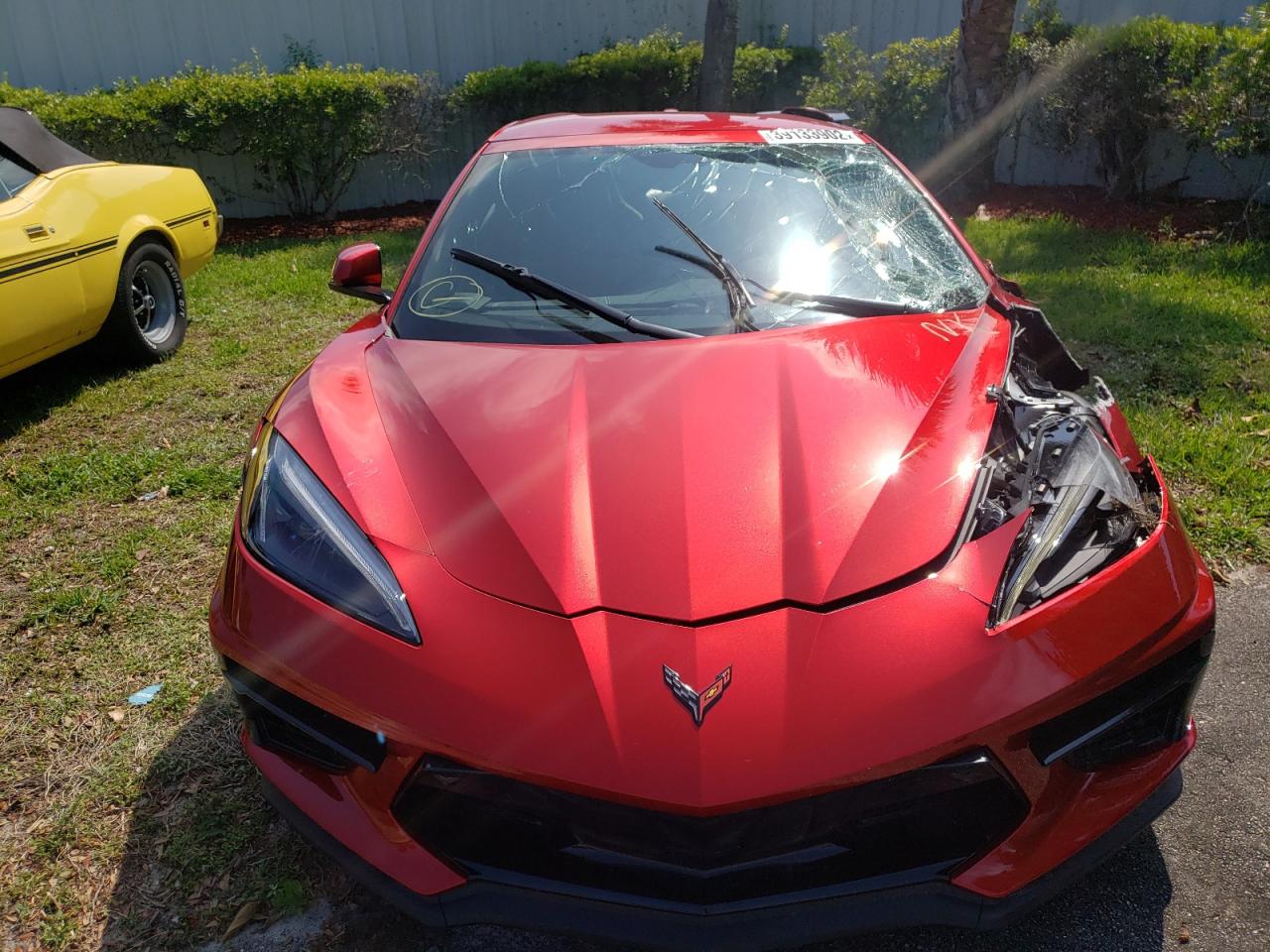 Photo 7 from auction – 2021 CHEVROLET CORVETTE S with VIN 1G1YB3D41M5126039