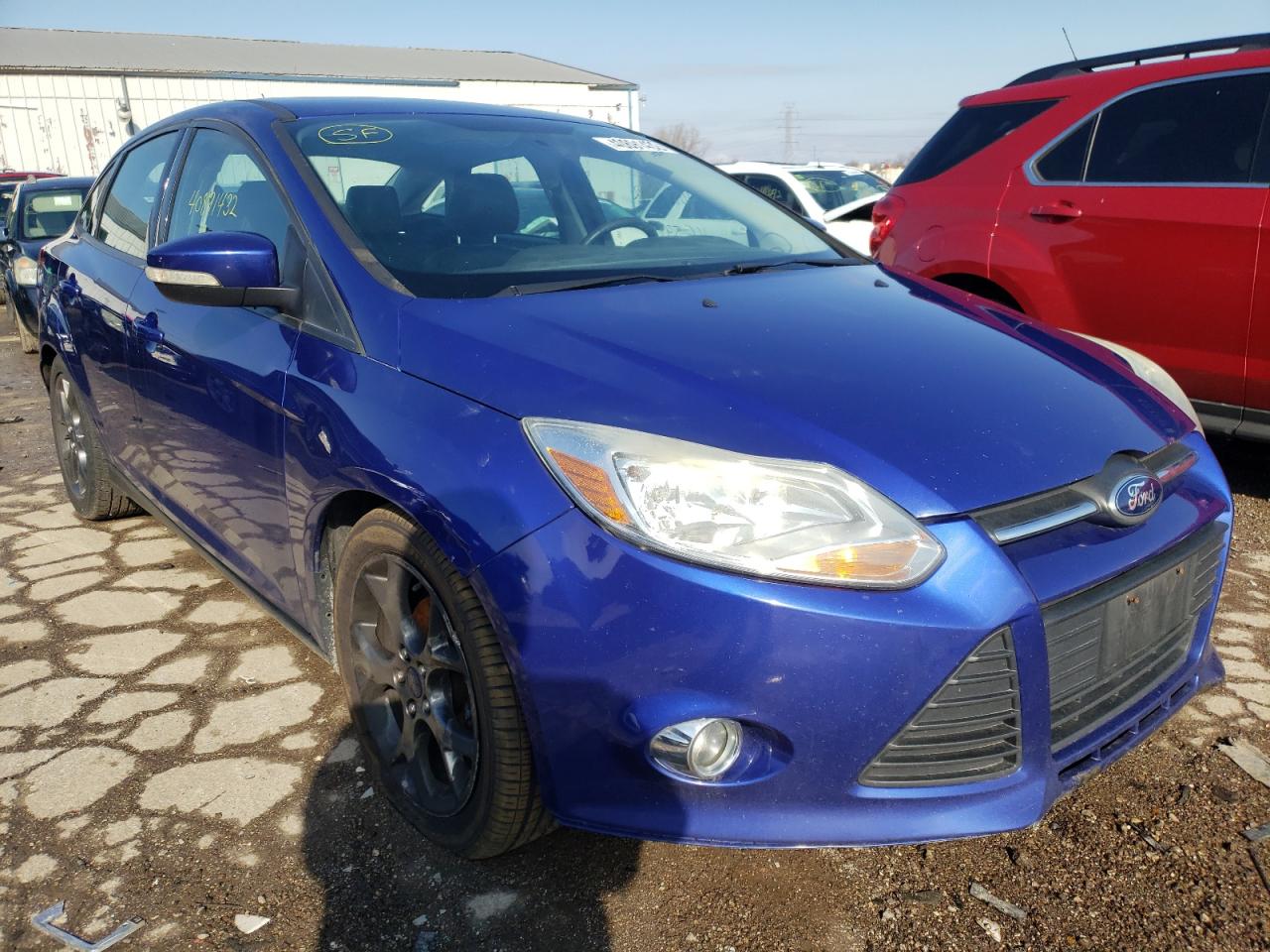 FORD FOCUS SE 2014 with VIN 1FADP3F28EL314529 - Photo from auction