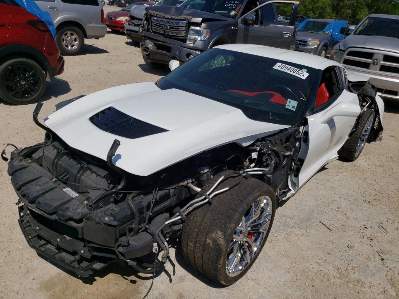 Photo 2 from auction – 2017 CHEVROLET CORVETTE Z with VIN 1G1YS2D69H5601275