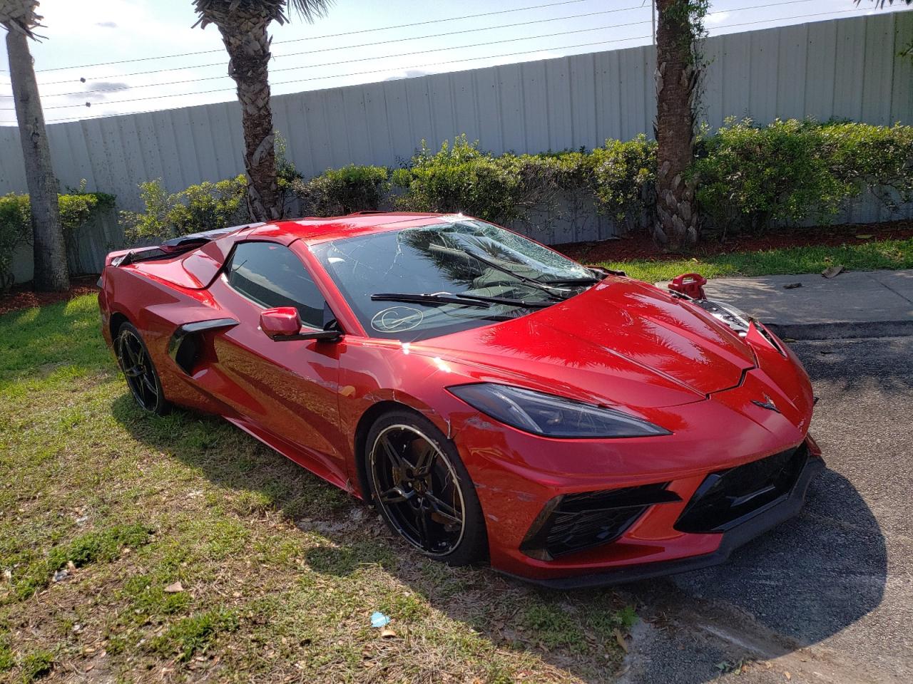 Photo 1 from auction – 2021 CHEVROLET CORVETTE S with VIN 1G1YB3D41M5126039