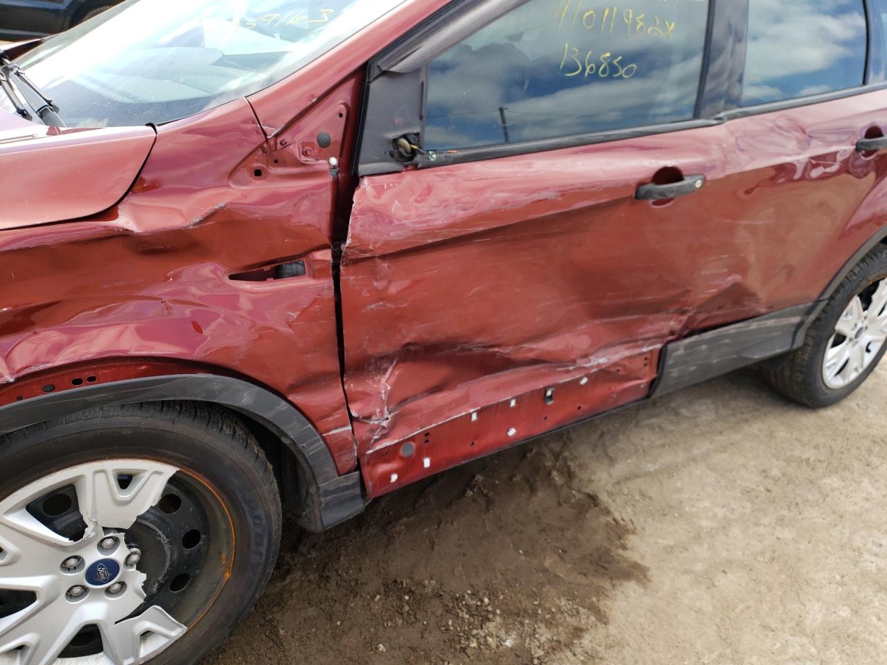 Photo 9 from auction – 2014 FORD ESCAPE S with VIN 1FMCU0F70EUA59163