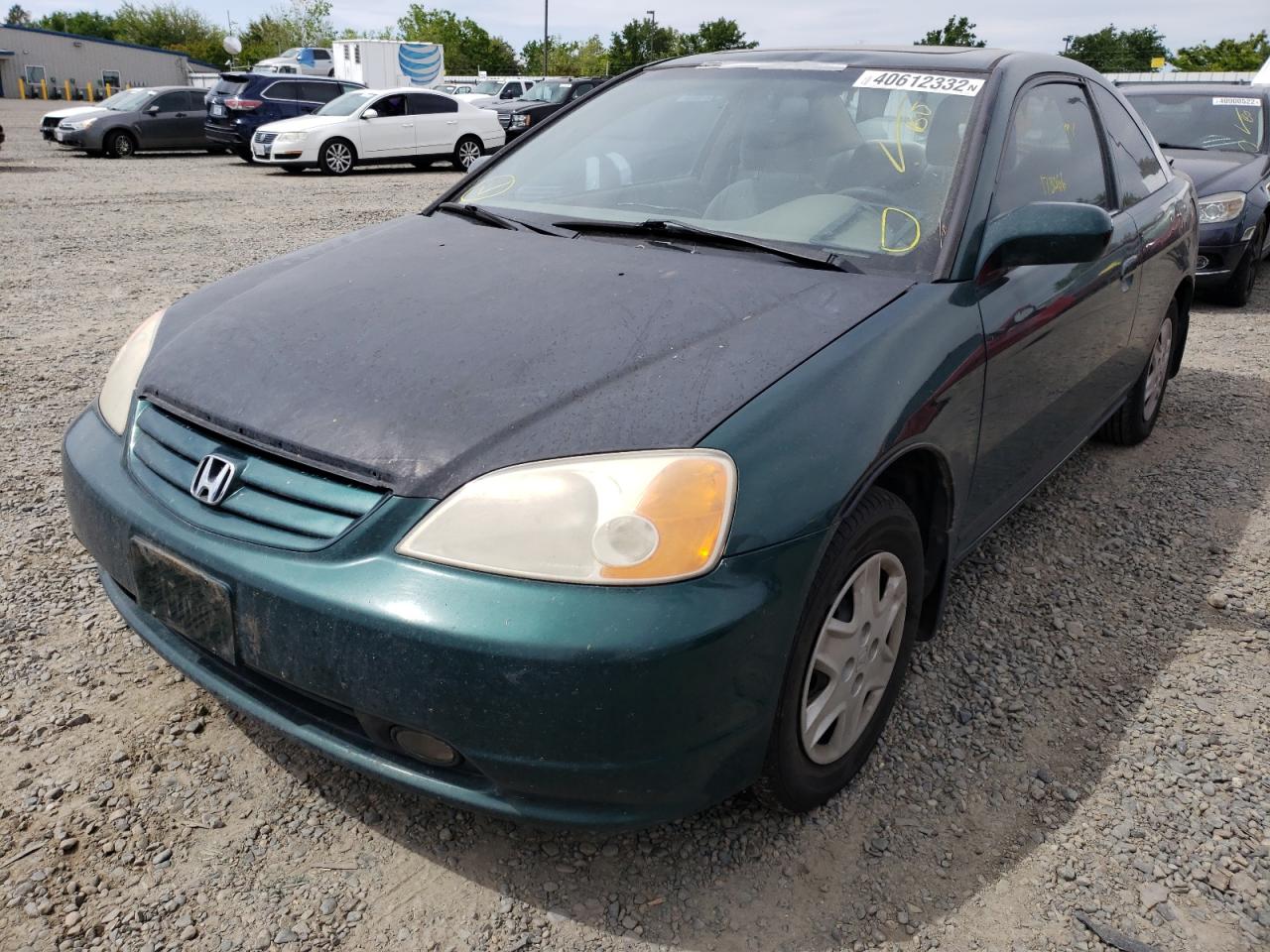 Photo 2 from auction – 2001 HONDA CIVIC SI with VIN 1HGEM21921L070054
