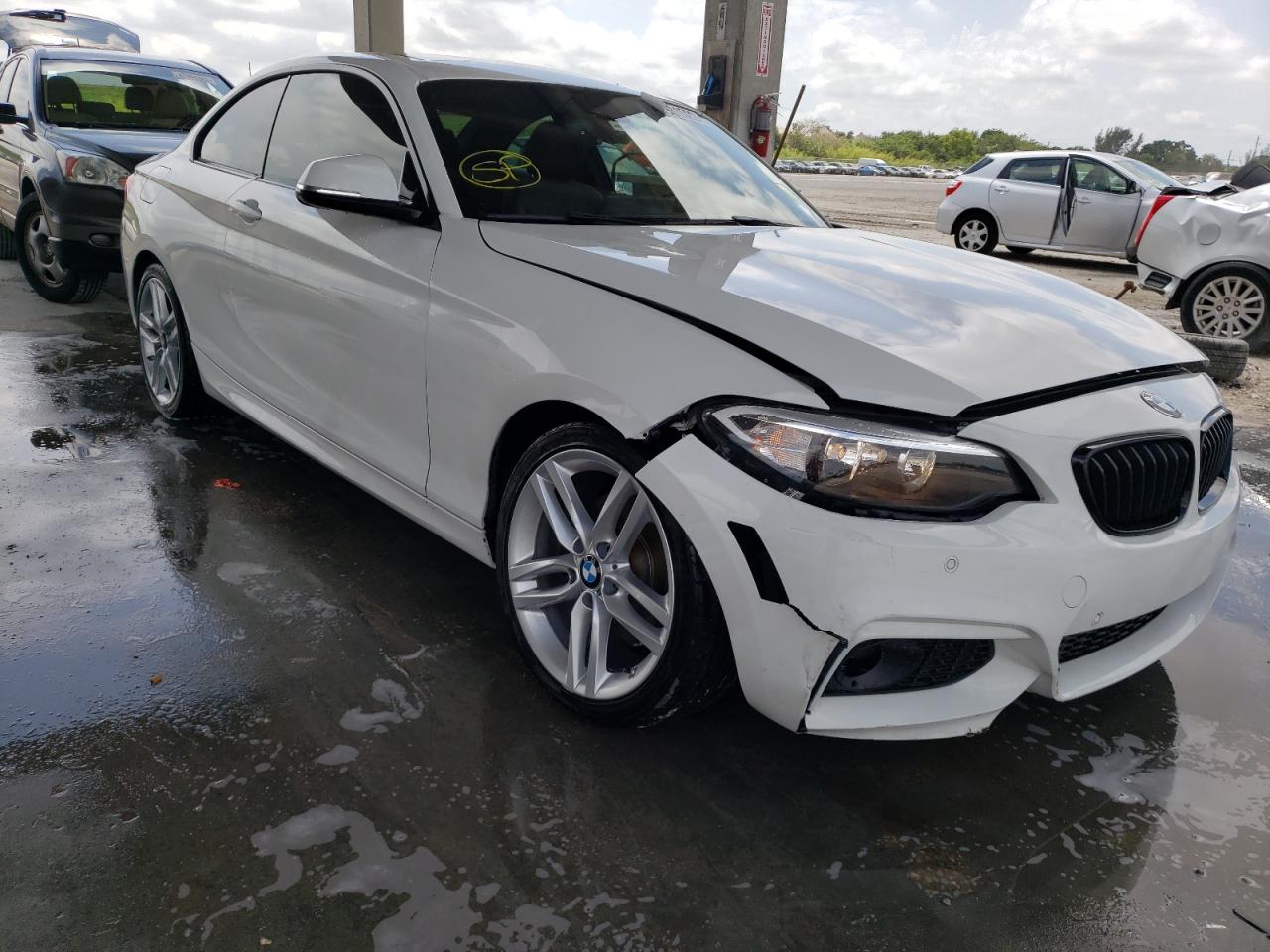 BMW 230I 2017 with VIN WBA2F9C55HV664454 - Photo from auction