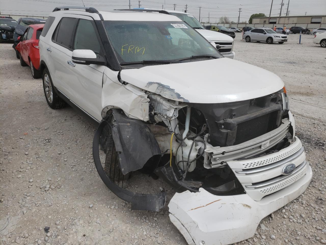 FORD EXPLORER L 2013 with VIN 1FM5K7F82DGB83173 - Photo from auction