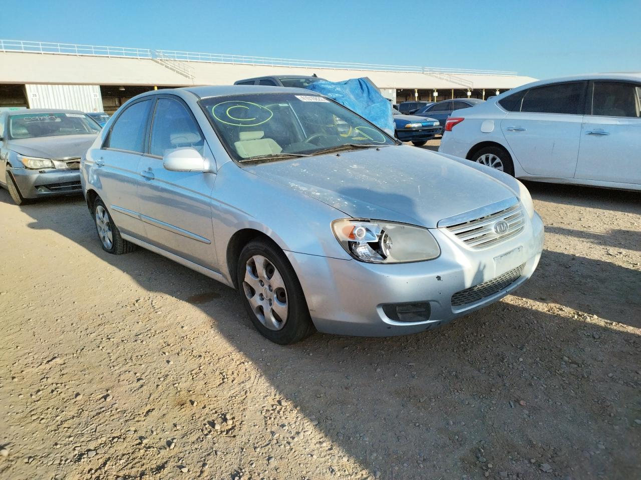 Photo 9 from auction – 2007 KIA SPECTRA EX with VIN KNAFE121275440710
