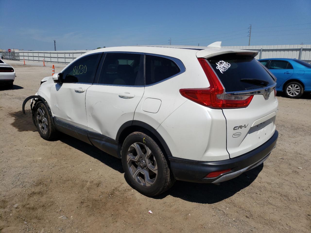 Photo 3 from auction – 2017 HONDA CR-V EX with VIN 2HKRW2H54HH663457