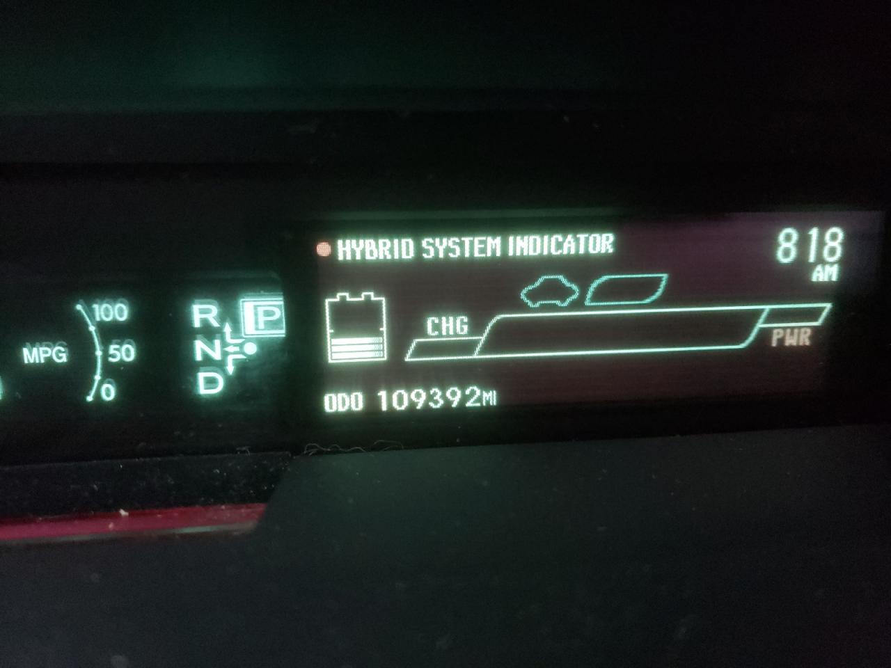 Photo 8 from auction – 2013 TOYOTA PRIUS with VIN JTDKN3DU8D1629904
