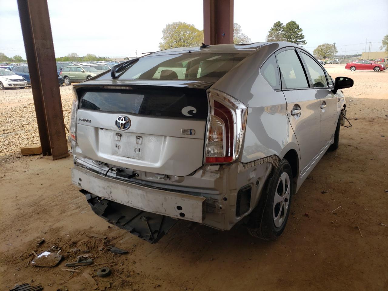 Photo 4 from auction – 2014 TOYOTA PRIUS with VIN JTDKN3DUXE0386698