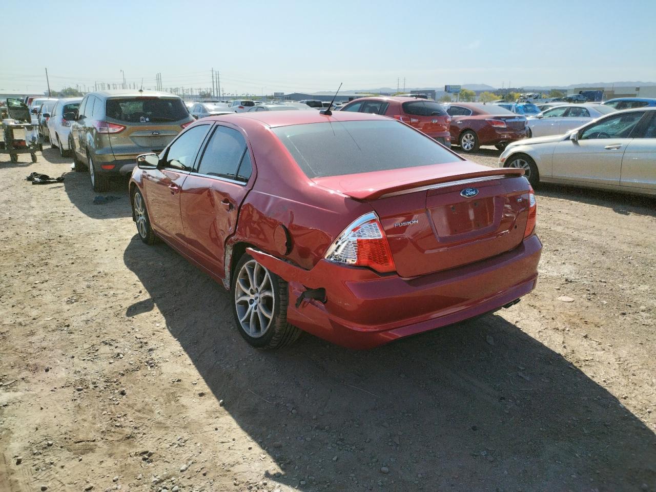 Photo 3 from auction – 2012 FORD FUSION SE with VIN 3FAHP0HA4CR285940