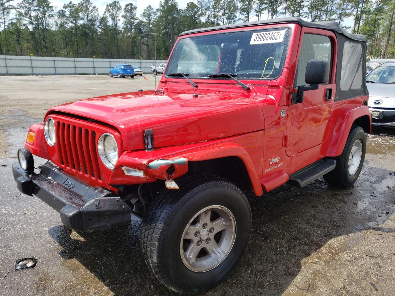 Photo 2 from auction – 2005 JEEP WRANGLER X with VIN 1J4FA39S75P372618