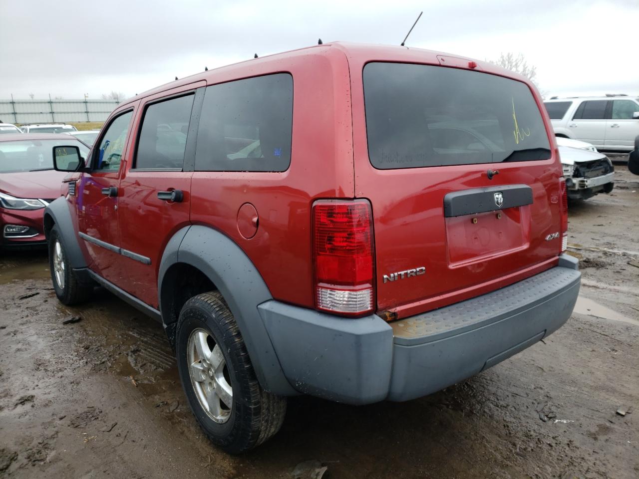 Photo 3 from auction – 2007 DODGE NITRO SXT with VIN 1D8GU28K97W560175
