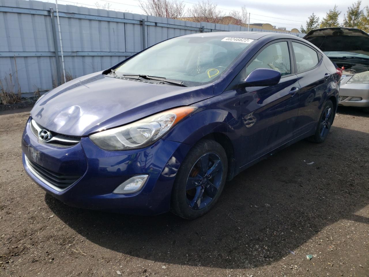 Photo 2 from auction – 2011 HYUNDAI ELANTRA GL with VIN 5NPDH4AE3BH058752