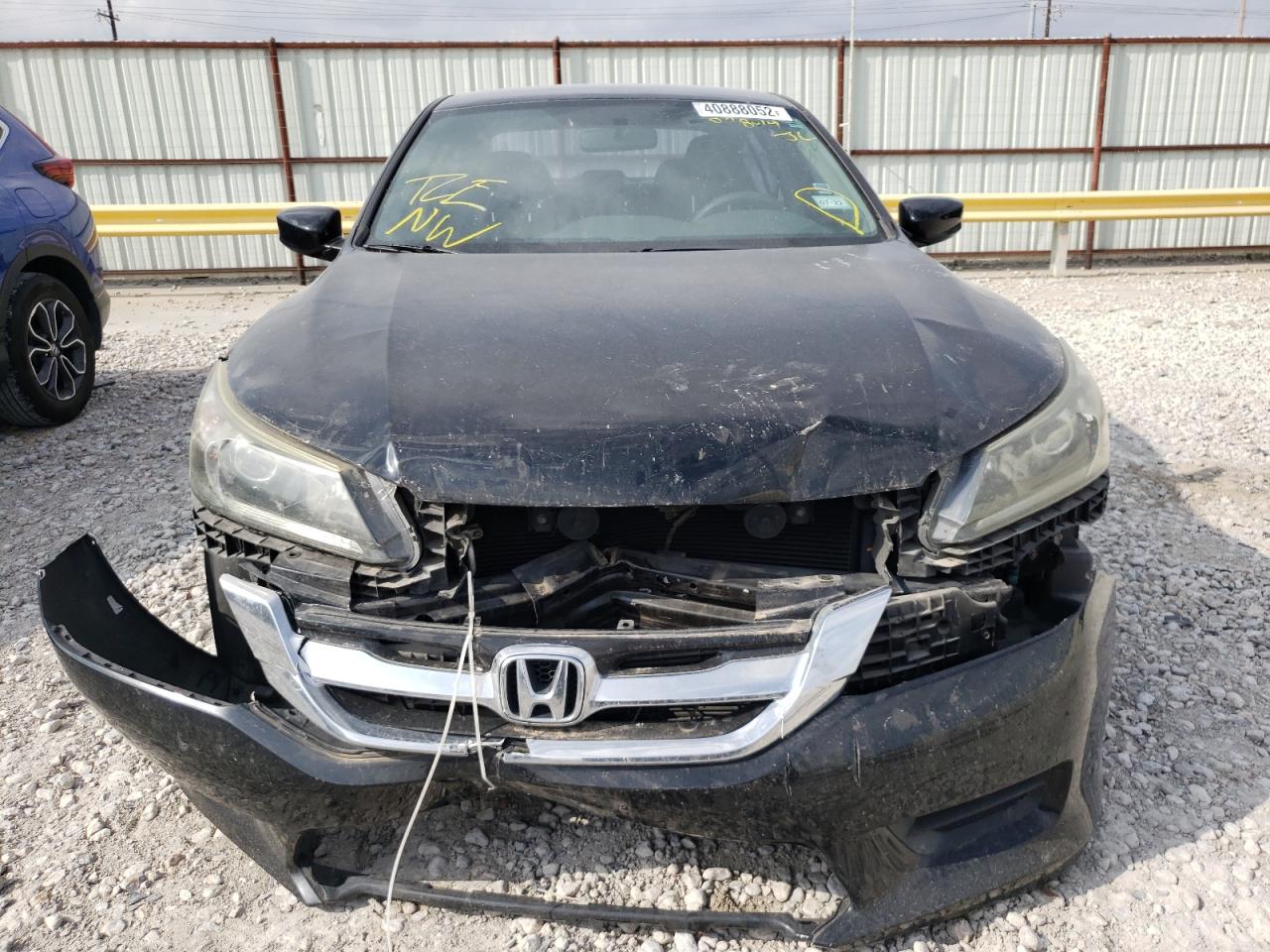 Photo 9 from auction – 2014 HONDA ACCORD LX with VIN 1HGCR2F39EA078019