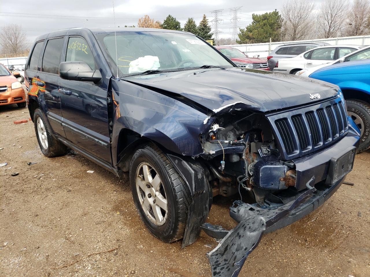 Photo 1 from auction – 2008 JEEP GRAND CHER with VIN 1J8GR48K18C222275