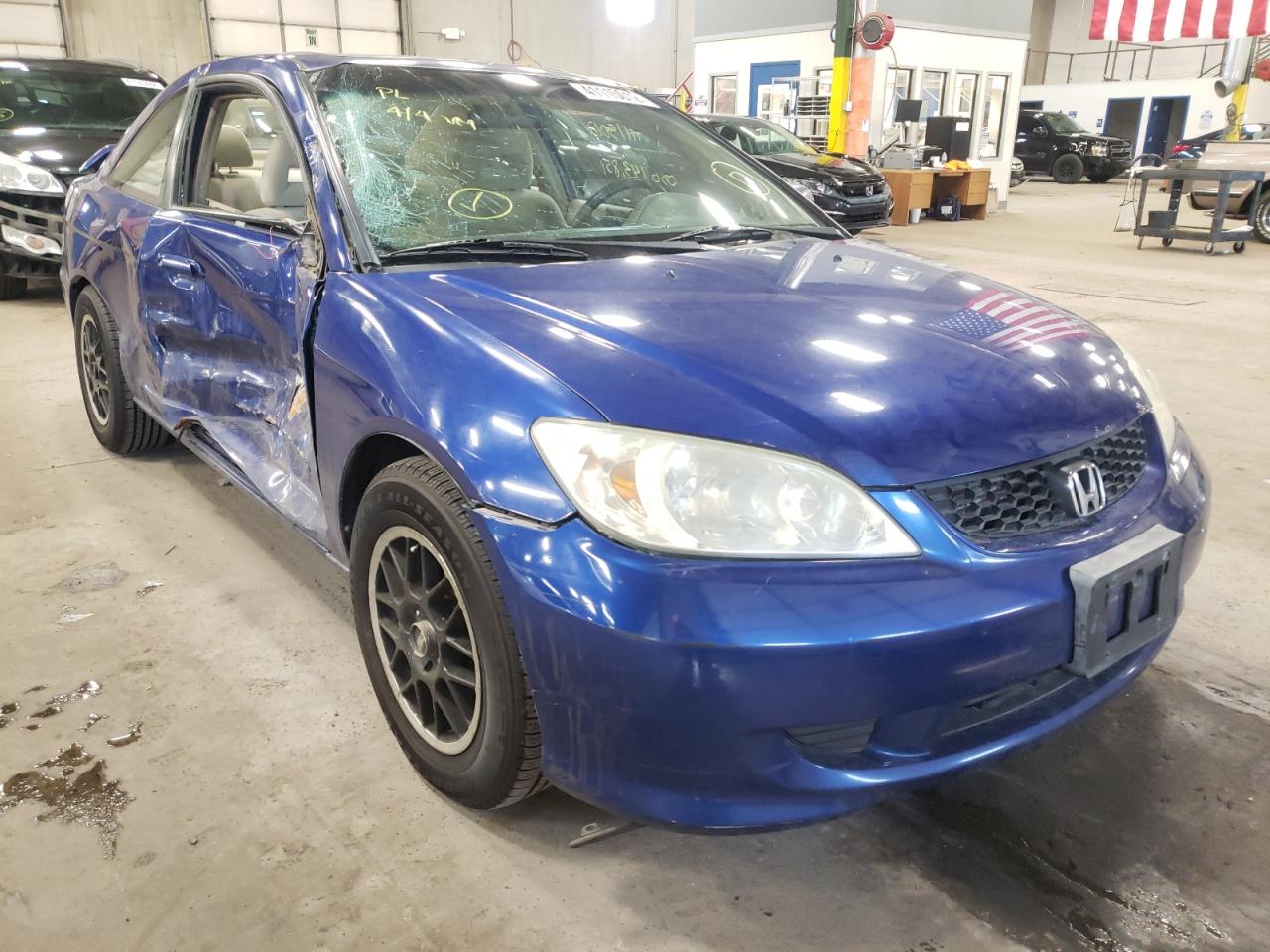 HONDA CIVIC EX 2004 with VIN 1HGEM22904L014262 - Photo from auction