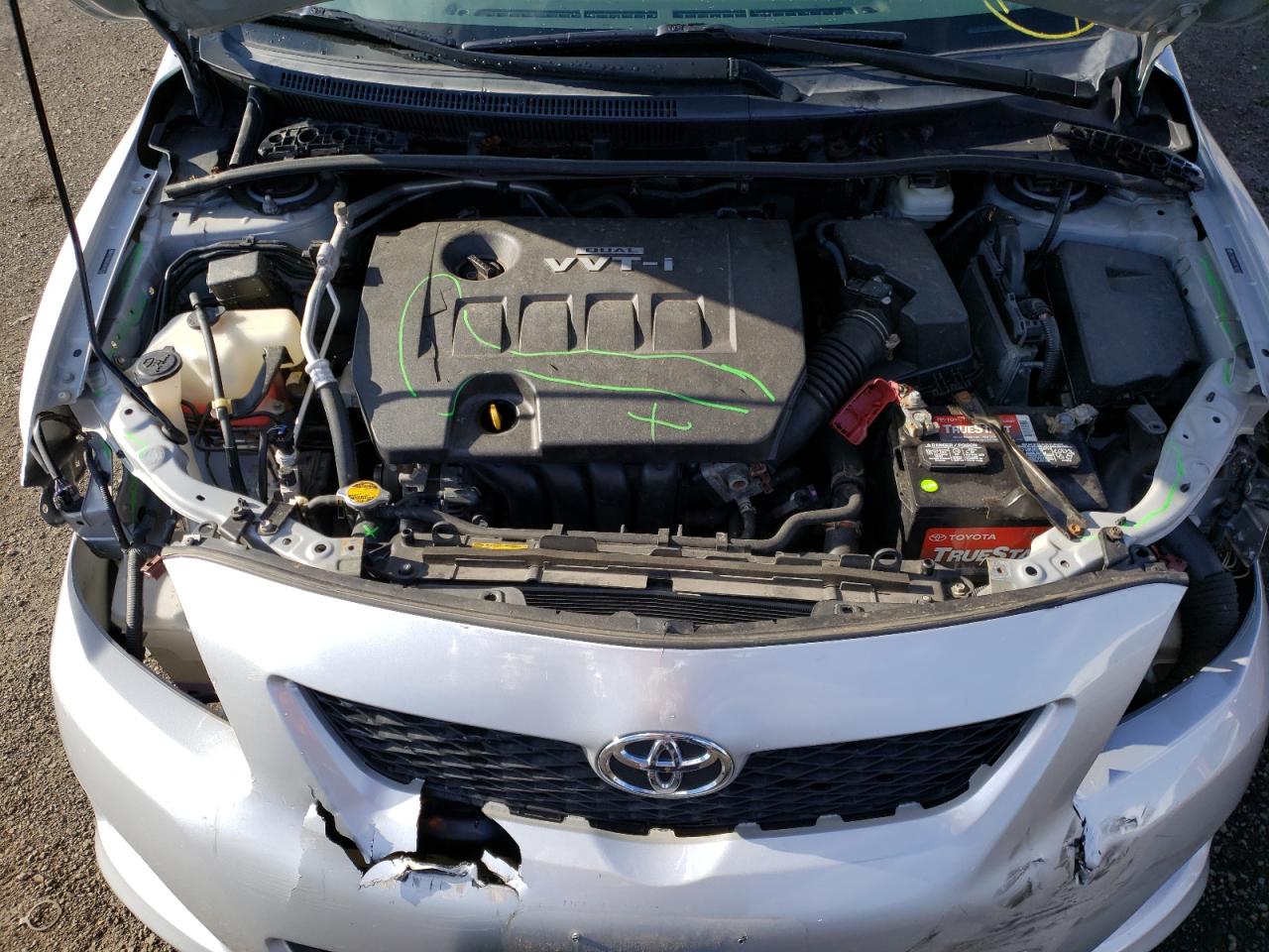 Photo 7 from auction – 2009 TOYOTA COROLLA BA with VIN 2T1BU40E49C105126