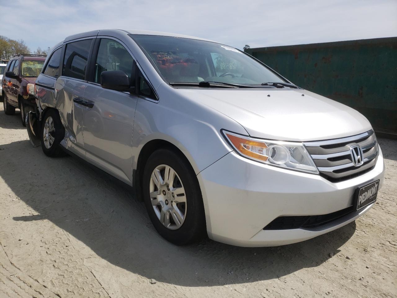 HONDA ODYSSEY LX 2012 with VIN 5FNRL5H27CB119283 - Photo from auction