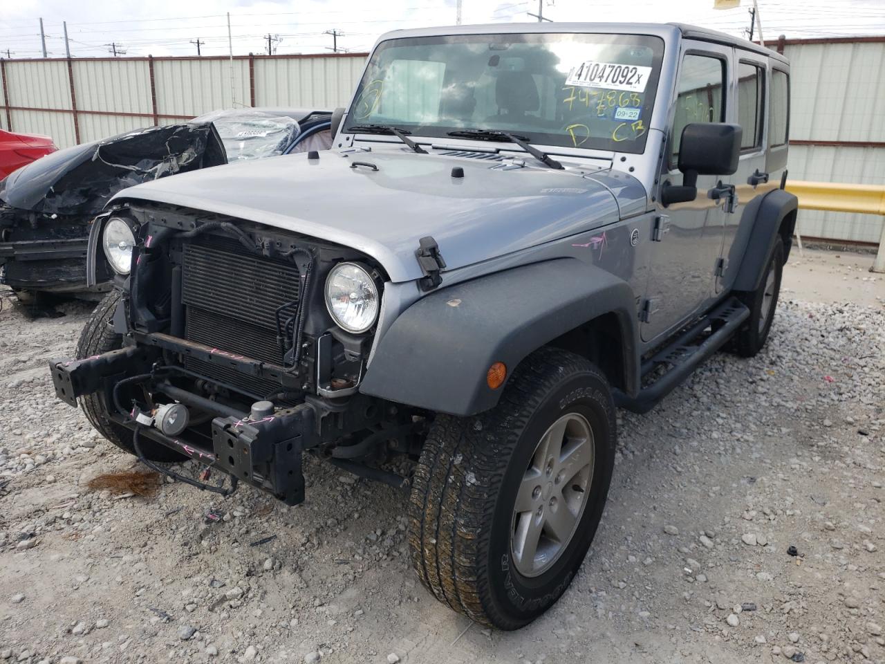 Photo 2 from auction – 2017 JEEP WRANGLER U with VIN 1C4BJWDG4HL747868