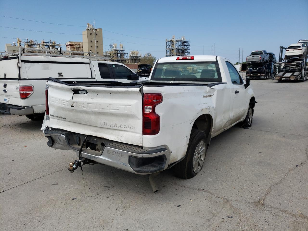 Photo 4 from auction – 2021 CHEVROLET SILVERADO with VIN 3GCNWAEF5MG355612