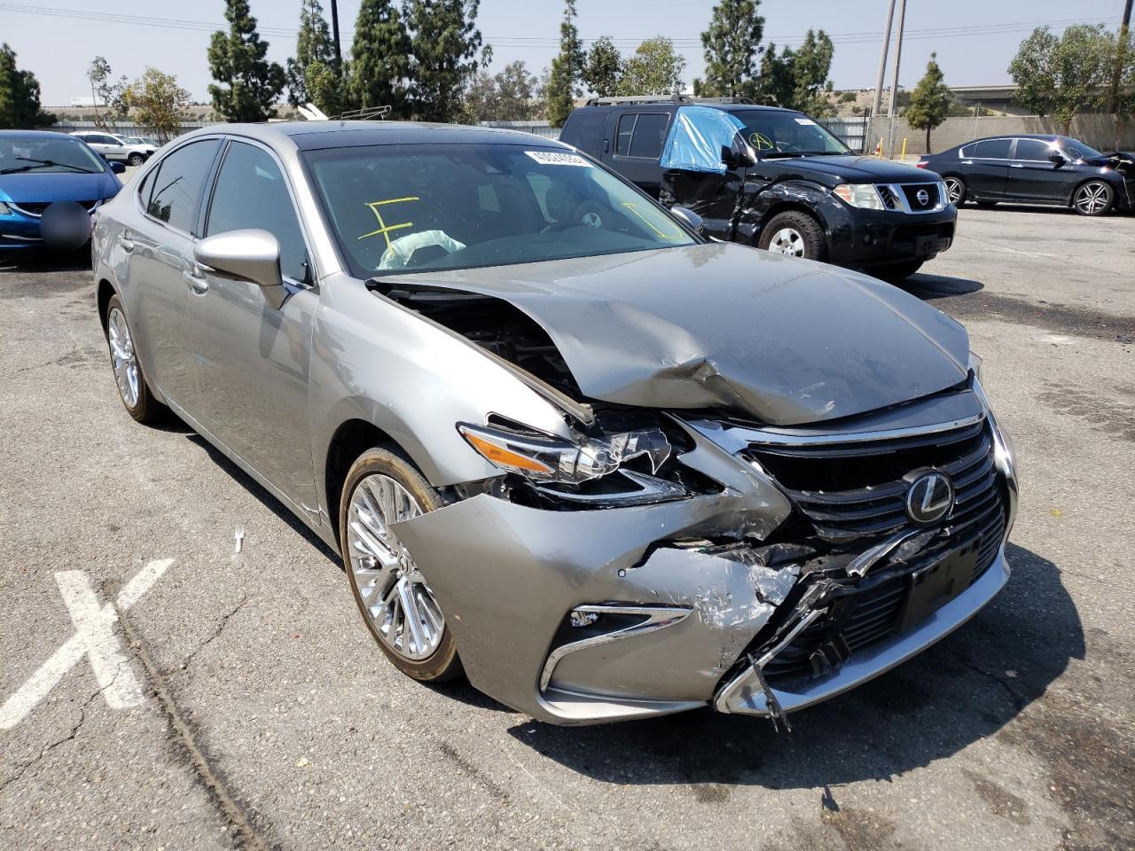 LEXUS ES 350 2018 with VIN 58ABK1GG8JU117934 - Photo from auction