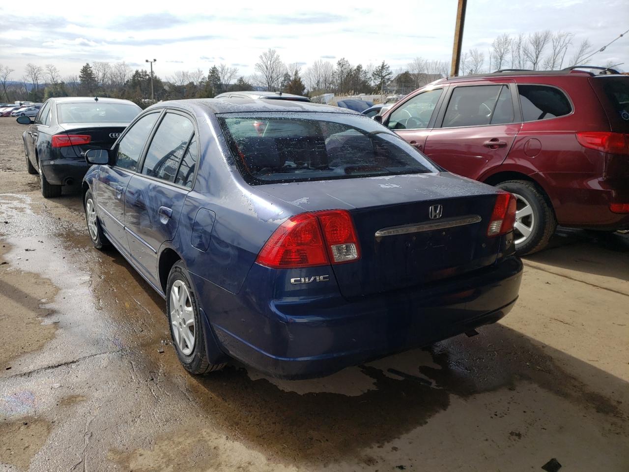 Photo 3 from auction – 2003 HONDA CIVIC LX with VIN 2HGES16533H567104