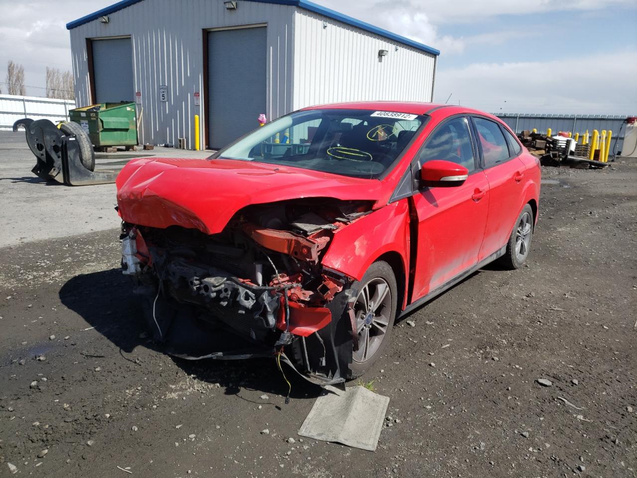 Photo 2 from auction – 2014 FORD FOCUS SE with VIN 1FADP3F2XEL399342