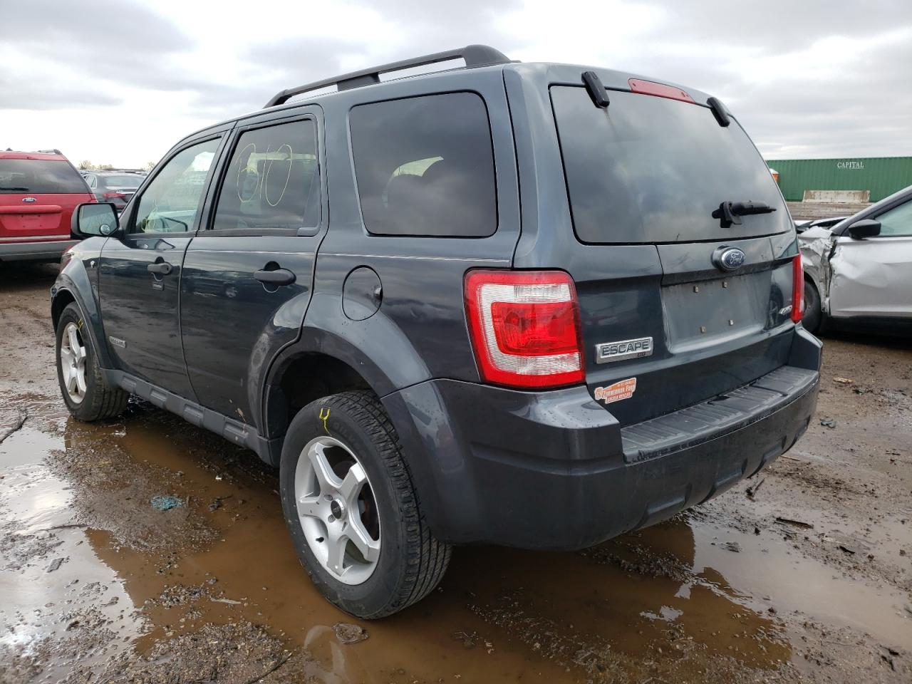 Photo 3 from auction – 2008 FORD ESCAPE XLT with VIN 1FMCU93128KB41335