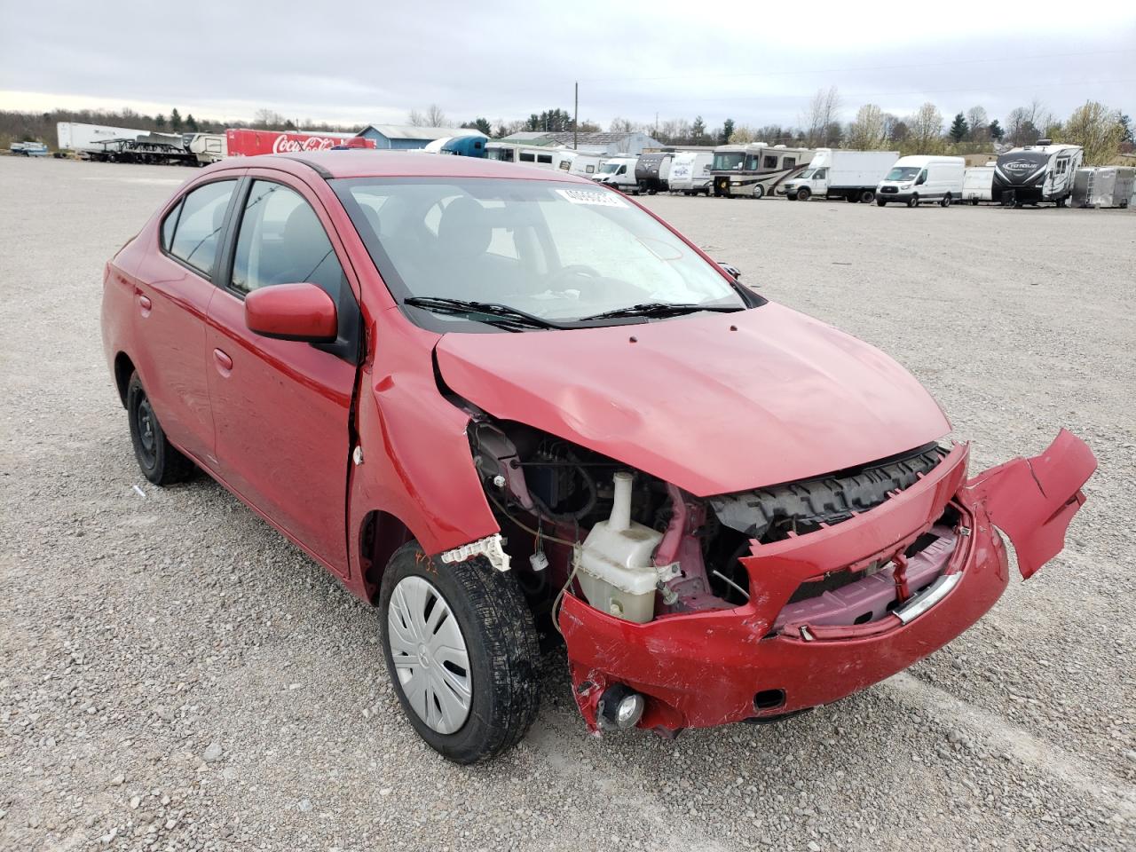 MITSUBISHI MIRAGE G4 2017 with VIN ML32F3FJ0HHF08884 - Photo from auction